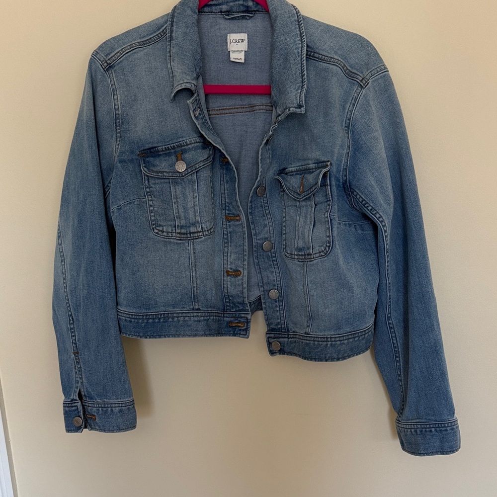 J. Crew Light Blue Denim Jacket